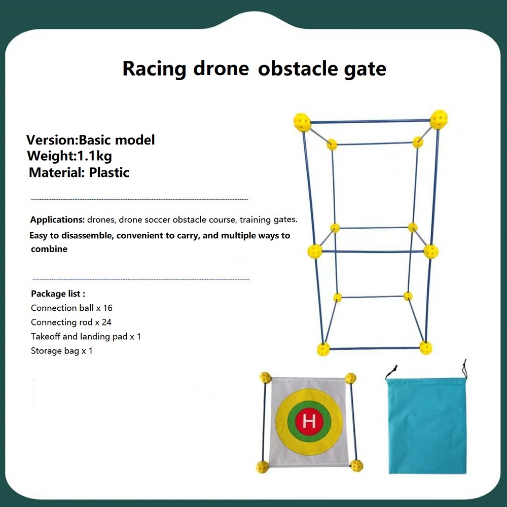 Drone Racing Gate - Racing Obstacle Gate Goal Lightweight and