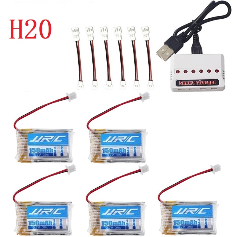 Original JJRC H20 Battery 3.7V - Eachine Drone E010 ulasan dan harga